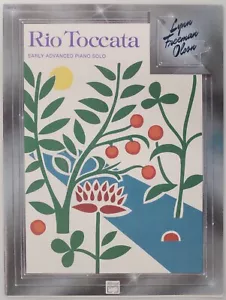Rio Toccata Early Advanced Piano Solo Sheet Music 1988 Lynn Freeman Olson - Picture 1 of 3