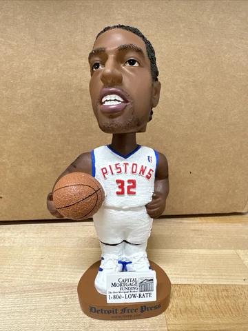 Detroit Pistons Rip Richard Hamilton 7” Bobblehead Detroit Free Press New SGA Cover