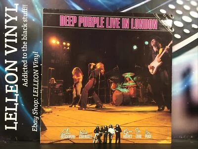 Deep Purple Live In London LP Album Vinyl Record SHSP4124 A1/B1 Rock 80’s - Image 1 of 4