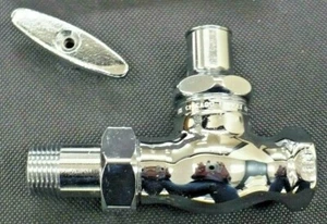 GRIFO CHICAGO 699-CP 1/2""MIP X1/2"" FIP LLAVE SUELTA CROMADA PARADA RECTA - Imagen 1 de 10