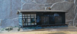 Hersteller unbekannt   (Spur N)   Güterhalle / Güterschuppen - fertig gebaut - Bild 1 von 6