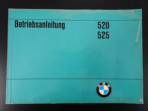 Operating Instructions BMW 5er E12 520 525 Manual Log Book - Picture 1 of 5