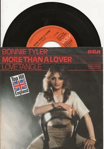 BONNIE TYLER MORE THAN A LOVER RARE 1977 SINGLE FROM GERMANY, MINT - Picture 1 of 1