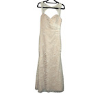 NEW Christina Wu 22715 Ivory Lace Mermaid Sweetheart Neckline Gown Size 8 NWT
