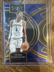 Victor Wembanyama Select Premier Level  Blue Rookie RC No. 121 And Card 87 - Picture 1 of 4