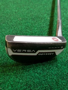 Odyssey Versa 9 Putter 34" Steel Shaft RH Super Stroke Tour 5.0 Grip - Picture 1 of 14