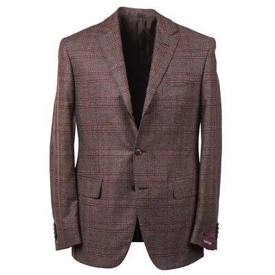 Sartoria Partenopea Slim-Fit Layered Check Wool-Cashmere Sport Coat 40R (Eu 50) - Image 1 of 4