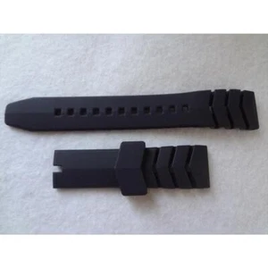 Grand SEIKO Watch Genuine Rubber Silicone Band 23mm E002011J9 Color Navy New - Picture 1 of 3