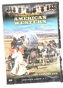 Great American Western 4 Movies Savage Guns Bushwhackers Volume 12 2003 DVD - Imagen 1 de 8