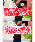 Yayoi Kusama Imabari Towel Body Festival Red x White Art Fashion Avant-garde