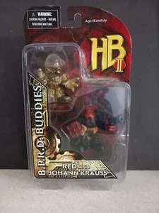 Red and Johann Krauss Hellboy II HII B.P.R.D. Buddies Mezco Figures 2009 - Picture 1 of 8