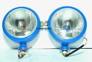 NUOVO 2000 2600 3000 3600 3610 4000 5000 7000 FORD TRATTORE FARI 12V BLU - Foto 1 di 3