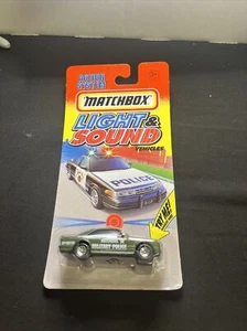 SISTEMA DE ACCIÓN MATCHBOX LUZ Y SONIDO MERCEDES 500 SEG POLICÍA MILITAR - Imagen 1 de 2