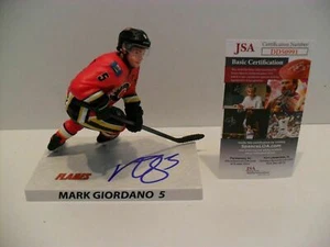 Mark Giordano Autographed Signed Calgary Flames Imports Dragon McFarlane JSA COA - Picture 1 of 5