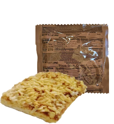 STERLING Ready-To-Eat Cheese Pizza From U.S MRE - 12 Pack