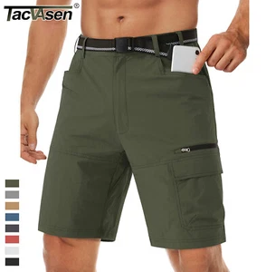 Men's Quick Drying Outdoor Climbing Shorts Casual Cargo Work Multi Pocket Pants - Picture 1 of 200