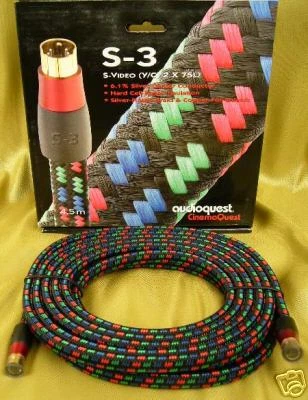 Audioquest S-3  4.5 meter S-video cable  - Image 1 of 2