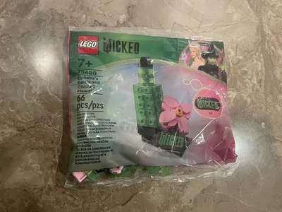 Lego 75680 Wicked - Elphaba’s Bottle And Glinda’s Flower AMC Movie Exclusive NEW - Image 1 of 2
