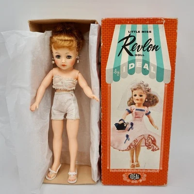 Hermosas mejillas rosas Little Miss Revlon de colección de Ideal en caja Foto 1 de 4