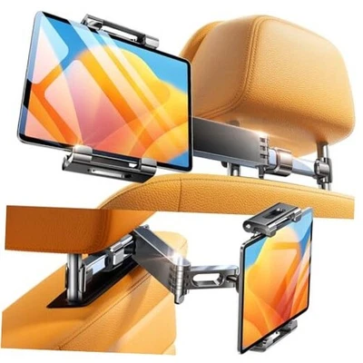  Extendable Tablet iPad Car Holder Back Seat for Kids, iPad Headrest Mount for  - Image 1 of 4
