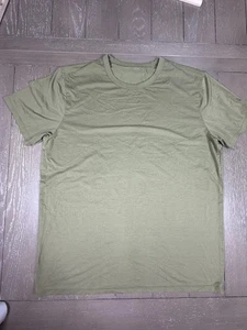 Lululemon Shirt Herren Large grün Rundhals Kurzarm leichtes sportliches T-Shirt - Bild 1 von 6