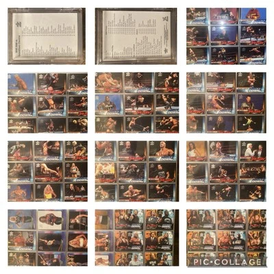 2002 Fleer WWE Complete Raw vs Smackdown! 90 Card Base Set 1-90 w/Checklist Rare - Image 1 of 4