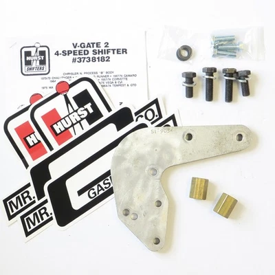 HURST MOPAR B Body Vertical Gate 4 Speed Shifter MOUNT 9034 1959034 w/ hardware - Image 1 of 3