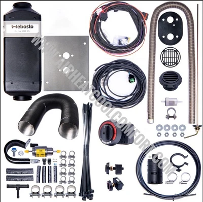 WEBASTO AIR TOP 2000 GASOLINE VERSION 12 V FULL INSTALL KIT - Изображение 1 из 3
