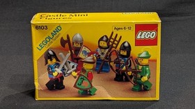1988, 89 LEGO 6103 LEGOLAND System Castle Mini Figures Minifig Set! Sealed!