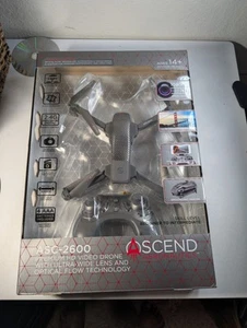 Ascend Aeronautics ASC-2600 Premium HD Video Drone 1080P Camera 14+ New Sealed - Picture 1 of 2
