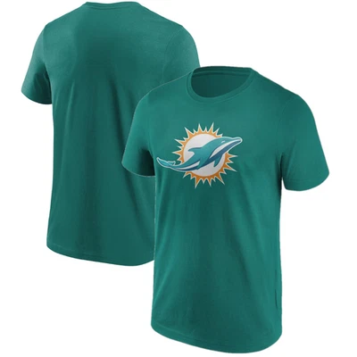 FANATICS Miami Dolphins NFL T-Shirt (Größe M) Herren Teal Oberteil - Neu