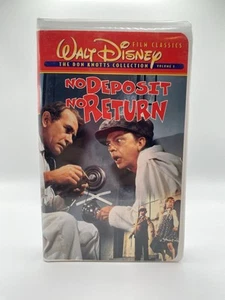 Disney No Deposit No Return VHS Don Knotts Comedy Family Friendly Rated G Movie - Picture 1 of 7