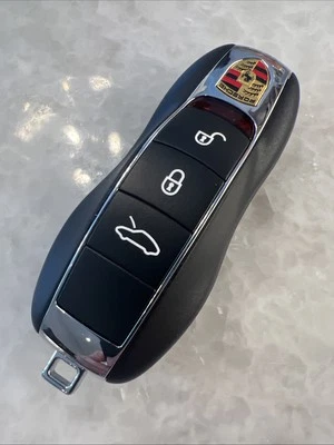 10-17 PORSCHE 911 BOXSTER CAYMAN SMART KEYLESS ENTRY REMOTE  991.637.251.20 OEM - Image 1 of 4