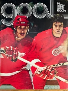 1975-76 Buffalo Sabres Program vs Detroit Red Wings at THE AUD - Picture 1 of 2