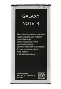 BATTERIA PER SAMSUNG GALAXY NOTE 4 N910T N910U N910V N910W8 N910F N910S 3220mAh - Imagen 1 de 6