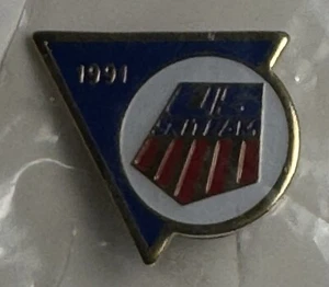 Vintage New Seal 1991 Us Ski Team Pin - Picture 1 of 3
