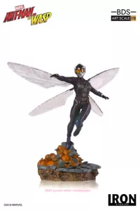 IRON STUDIOS 1/10 Ant Man Wasp 25cm IN STOCK - Picture 1 of 12