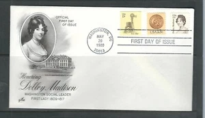 US SC# 1822 Dolley Madison FDC. Artcraft Cachet.---- - Picture 1 of 1