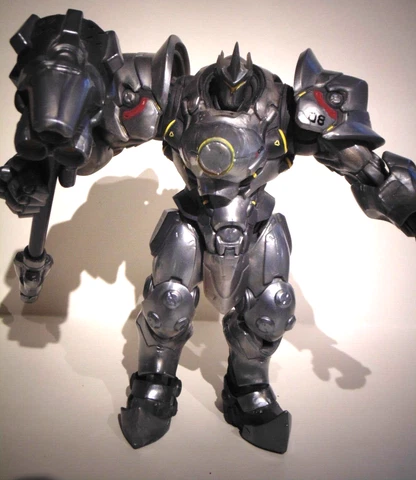 Overwatch Ultimates Series REINHARDT + Weapon (Collectible Action Figure) Hasbro Cover