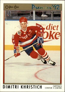 1991-92 OPC Premier Hockey #176 Dimitri Khristich