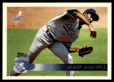 1996 Topps #206 Ramon Martinez Los Angeles Dodgers