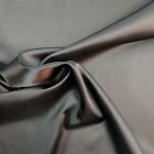 Polyester Satin Lining Fabric- Black 150cm Wide By The Half Metre