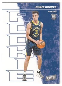 Chris Duarte 2021-22 Panini Spieler des Tages #63 RC Pacers - Bild 1 von 2