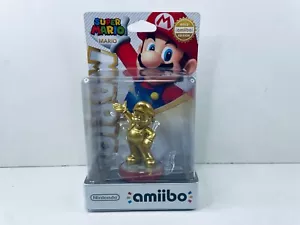 Gold Mario Amiibo Super Mario - Brand New - Fast Post - Foto 1 di 6