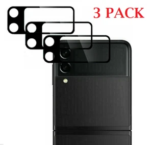 3 pcs Tempered Glass Screen Protector Lens Cover For Samsung Galaxy Z Flip 3 5G - Zdjęcie 1 z 6