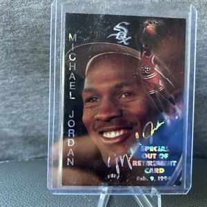 Michael Jordan - 1994 Special Out Of Retirement Card - Bulls/White Sox - Picture 1 of 2