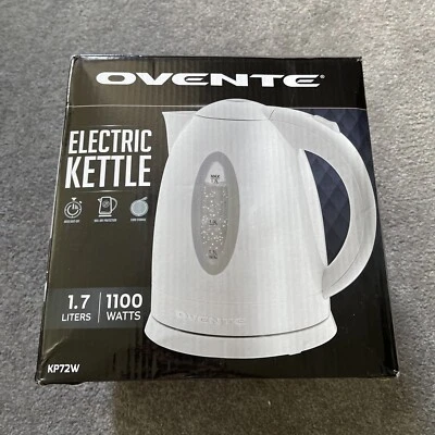 Chaleira elétrica sem fio OVENTE KP72W 1,7L - Branca - Imagem 1 de 3