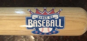 Cooperstown Custom Wood Bat Kings Of Baseball Edizione Speciale NY Made In USA MLB - Foto 1 di 5