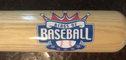 Cooperstown Custom Wood Bat Kings Of Baseball Special Edition NY Made In USA MLB Cover