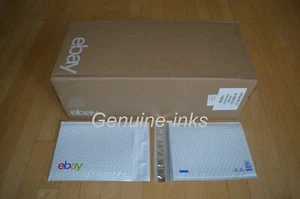 100X eBay Branded Poly Padded Bubble Mailer #0 Airjacket Envelopes 6.75" x 9.25" - Picture 1 of 1